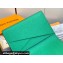 Louis Vuitton Damier Pop Canvas Pocket Organizer Wallet N40613 Green 2024