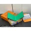 Louis Vuitton Damier Pop Canvas Multiple Wallet N40542 Green 2024