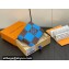 Louis Vuitton Damier Pop Canvas Multiple Wallet N40542 Blue 2024