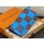Louis Vuitton Damier Pop Canvas Brazza Wallet N40541 Blue 2024
