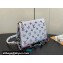 Louis Vuitton Lambskin Coussin BB Bag M23617 LV Ski Gray 2024