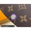 Louis Vuitton Monogram Canvas Emilie Wallet Purple 2024