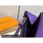Louis Vuitton Monogram Canvas Emilie Wallet Purple 2024