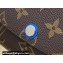 Louis Vuitton Monogram Canvas Emilie Wallet M82919 Blue 2024