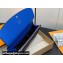 Louis Vuitton Monogram Canvas Emilie Wallet M82919 Blue 2024