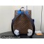 Louis Vuitton Monogram Canvas Christopher MM Backpack Bag M46813 Blue 2024