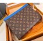 Louis Vuitton Monogram Canvas Pochette Voyage MM Bag M82856 Blue 2024