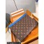 Louis Vuitton Monogram Canvas Pochette Voyage MM Bag M82856 Blue 2024