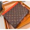 Louis Vuitton Monogram Canvas Pochette Voyage MM Bag M82855 Orange 2024