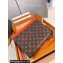 Louis Vuitton Monogram Canvas Pochette Voyage MM Bag M82855 Orange 2024
