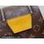 Louis Vuitton Monogram canvas Dopp Kit Toilet Pouch Bag M46764 Yellow 2024
