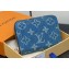 Louis Vuitton Monogram Denim Zippy Coin Purse M82957 2024