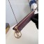 Louis Vuitton Monogram Empreinte Leather Romy Card Holder M82494 Wine Red