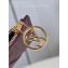 Louis Vuitton Monogram Empreinte Leather Romy Card Holder M82494 Wine Red
