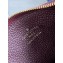 Louis Vuitton Monogram Empreinte Leather Romy Card Holder M82494 Wine Red