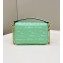 Fendi Nappa Leather Mini Baguette bag Light Green