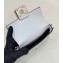Fendi Nappa Leather Mini Baguette bag White
