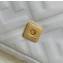 Fendi Nappa Leather Mini Baguette bag White