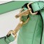 Fendi Nappa Leather Medium Baguette Bag Light Green