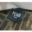 Fendi Peekaboo Iseeu Medium Bag in Selleria Leather 7VA529 Gray/White