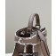 Fendi Peekaboo ISEEU Small Bag Gray Calfskin/Python Edge