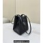 Fendi Origami Mini bag Black leather that can be transformed 2024