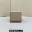 Fendi Origami Mini bag Dove gray leather that can be transformed 2024