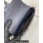 Fendi Nappa Leather Mini Baguette bag Midnight blue