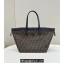 Fendi Origami Large bag Brown FF jacquard fabric that can be transformed 2024
