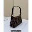 Fendi Vintage Hobo Bag in Brown jacquard FF fabric 8299