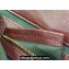 Fendi Nappa Leather Medium Baguette Bag Burgundy