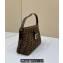 Fendi Vintage Hobo Bag in Brown jacquard FF fabric 8332