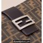 Fendi Vintage Hobo Bag in Brown jacquard FF fabric 8331