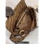 Fendi Vintage Shoulder Bag in Brown jacquard FF fabric 8333