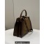 Fendi Peekaboo ISEEU Medium Bag Graduated Coffee