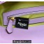 Fendi Medium Baguette Bag with Purple crystals