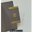 Fendi Nano Baguette Chain Bag Leather Gray