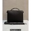 Fendi Peekaboo Iseeu Medium Bag in Selleria Leather 7VA529 Black/Yellow