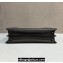 Fendi Peekaboo Iseeu Medium Bag in Selleria Leather 7VA529 Dark Gray/Brown