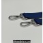 Fendi Peekaboo Iseeu Medium Bag in Selleria Leather 7VA529 Dark Blue/Blue