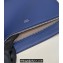 Fendi Peekaboo Iseeu Medium Bag in Selleria Leather 7VA529 Beige/Blue