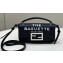 Fendi by Marc Jacobs Baguette Phone Pouch Bag in Print Leather Black 2024