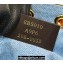 Fendi Mon Tresor Mini bucket bag Denim Blue with FF embroidery
