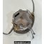Fendi Mon Tresor Mini bucket bag Multicolor Gray canvas with FF embroidery