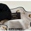 Fendi Mon Tresor Mini bucket bag Multicolor White canvas with FF embroidery