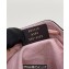 Fendi Mon Tresor Mini bucket bag Pink canvas with FF embroidery