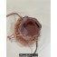 Fendi Mon Tresor Mini bucket bag Pink canvas with FF embroidery