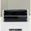 Fendi Sunshine Medium Shopper Tote Bag Canvas/Leather Black