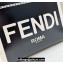 Fendi Sunshine Medium Shopper Tote Bag Canvas/Leather Black