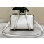 Fendi Boston 365 Bag in White leather 2024